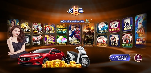 KBG Win nơi hội tụ các dân chơi số 1 Việt Nam