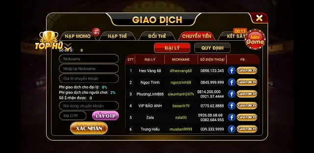 Hướng dẫn cách nạp rút tiền tại cổng game TX79 Club