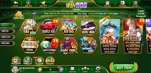 Đánh giá chất lượng trải nghiệm với Win 688