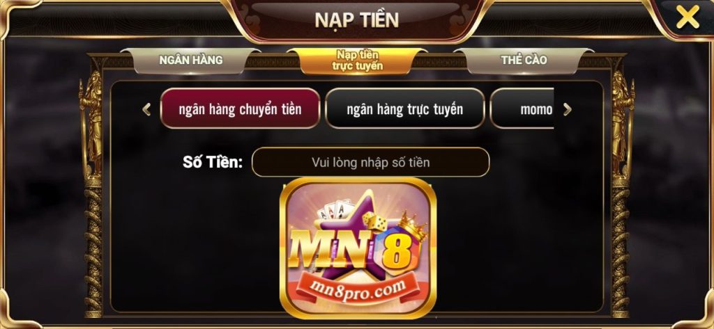 Hệ thống giao dịch nạp rút tiền