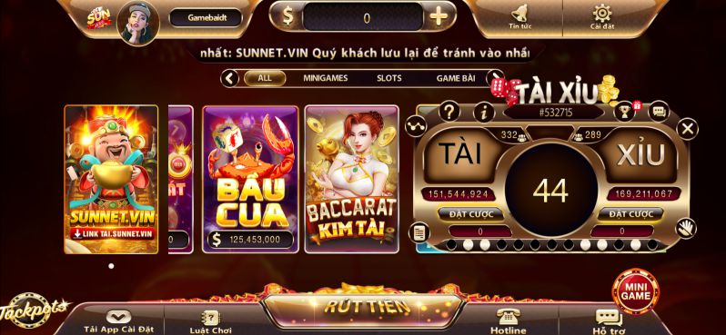 Giới thiệu cổng game hấp dẫn, đỉnh cao - Sunnet vin