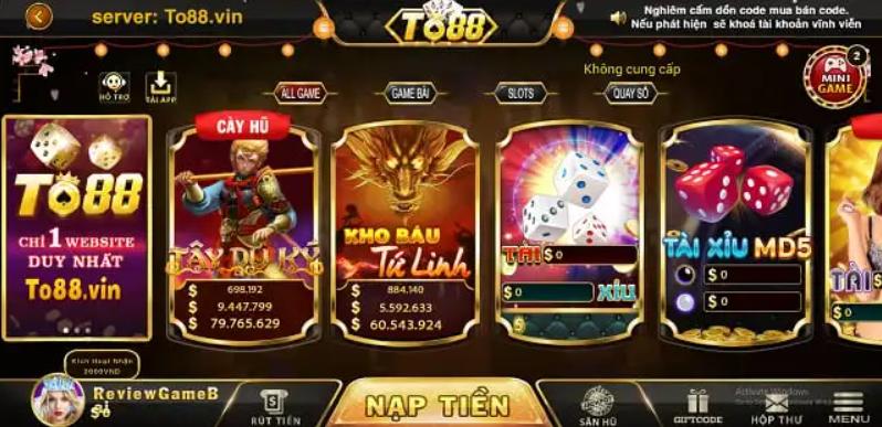 Đánh giá chất lượng game ở To88 Vin