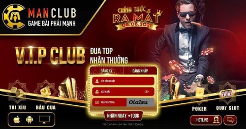 Man Club – Cổng Game Tài Xỉu Đổi Thưởng Phái Mạnh