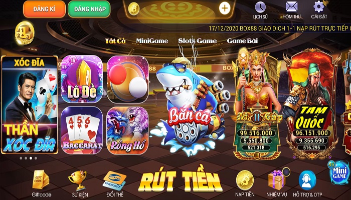 Hệ thống game đổi thưởng được yêu thích nhất