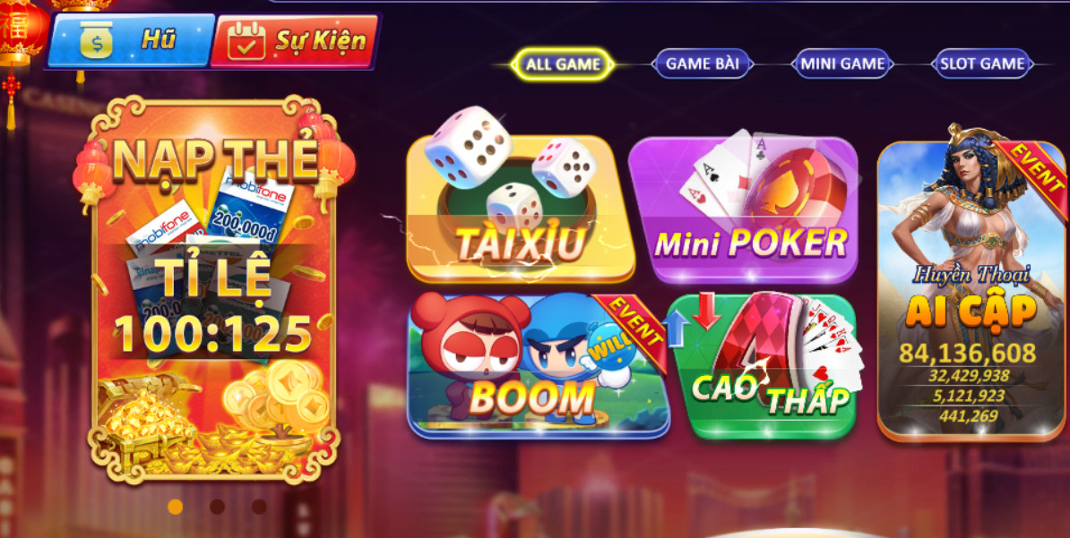 Kho game đẳng cấp quốc tế của Big 88 Club