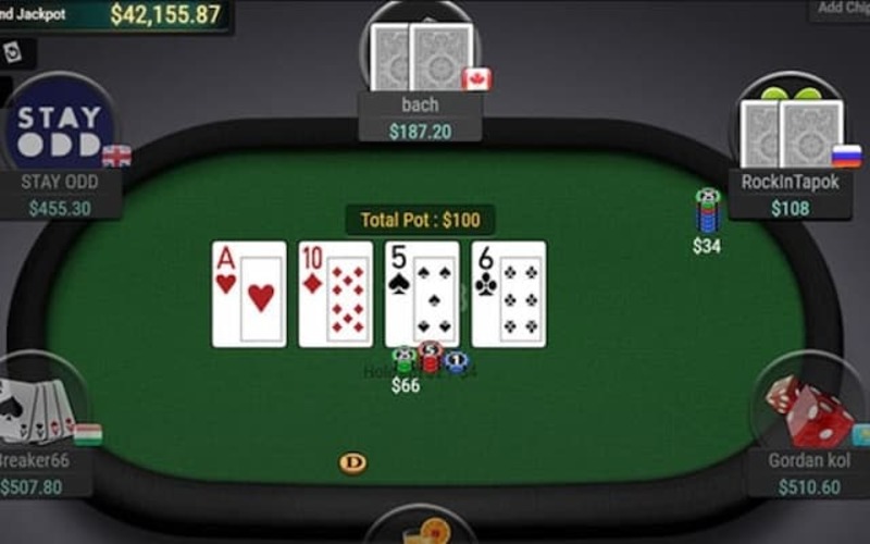 Hình ảnh game poker phiên bản online