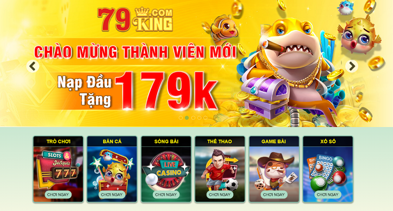 Các khuyến mãi 79King siêu hót khác