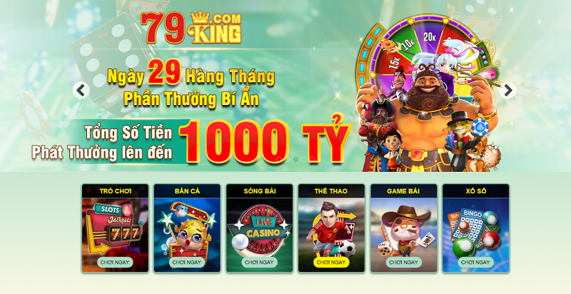 Chương trình khuyến mãi 79King trị giá 1000 tỷ đồng