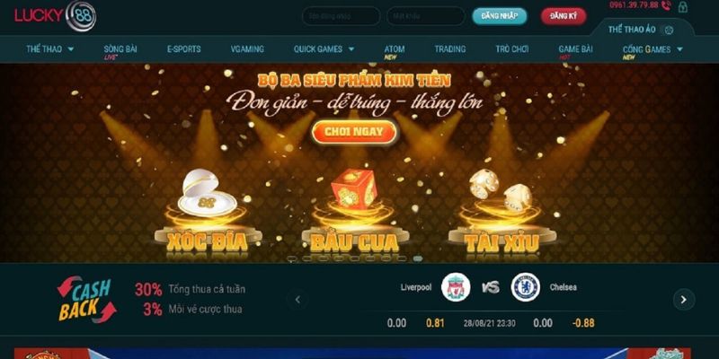 Game bài Lucky88 sở hữu hệ thống giao dịch siêu tốc