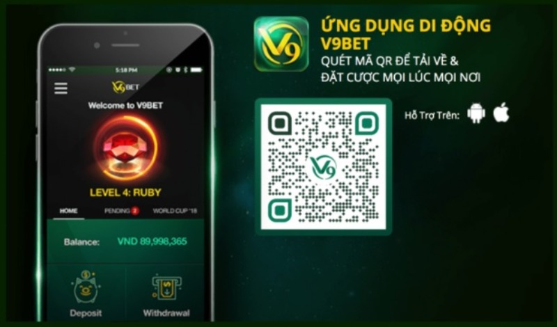 Khi tham gia cá cược tại app mobile thì game thủ được chơi mọi lúc mọi nơi