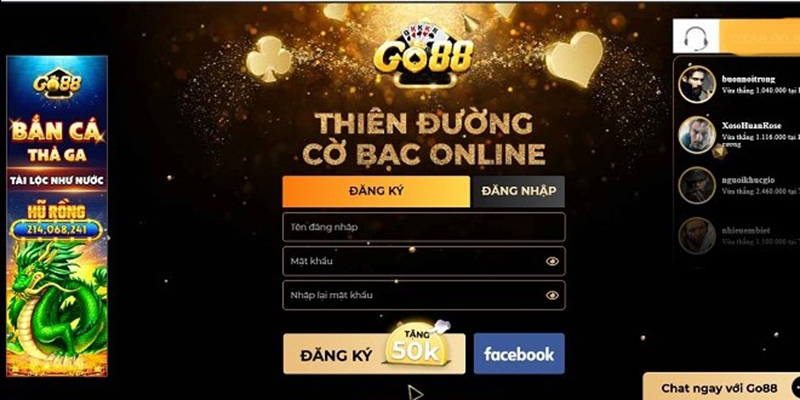 (Những lưu ý khi đăng ký tài khoản Go88)