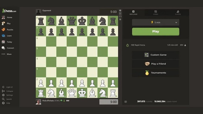 Chess.com là web Cờ vua trực tuyến lâu đời nhất